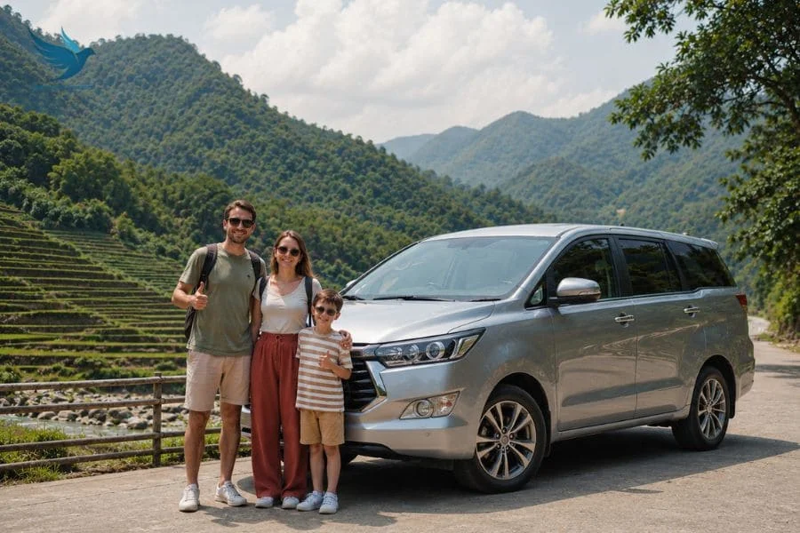 Pu Luong to Moc Chau private car - VNT Travel
